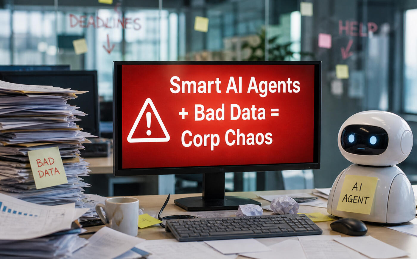 Smart AI Agents + Bad Data