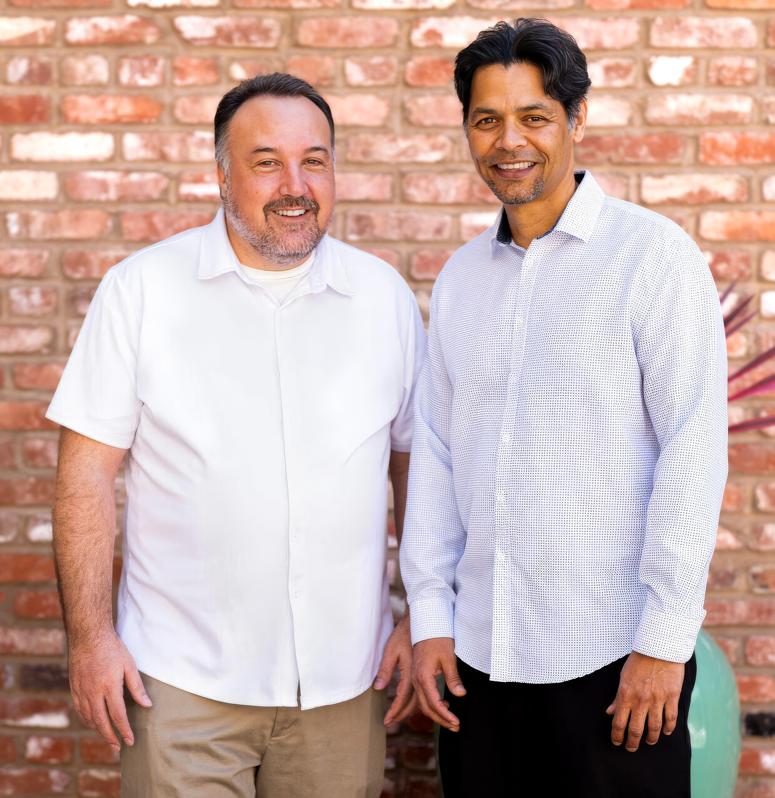 Mitesh Patel and Michael Gamelin, DataHub Innovations founders